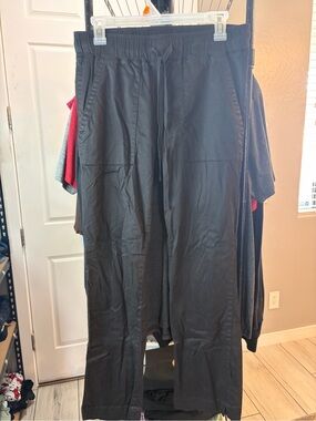 Buffalo David Bitton Black Drawstring Jogger Pants for Women